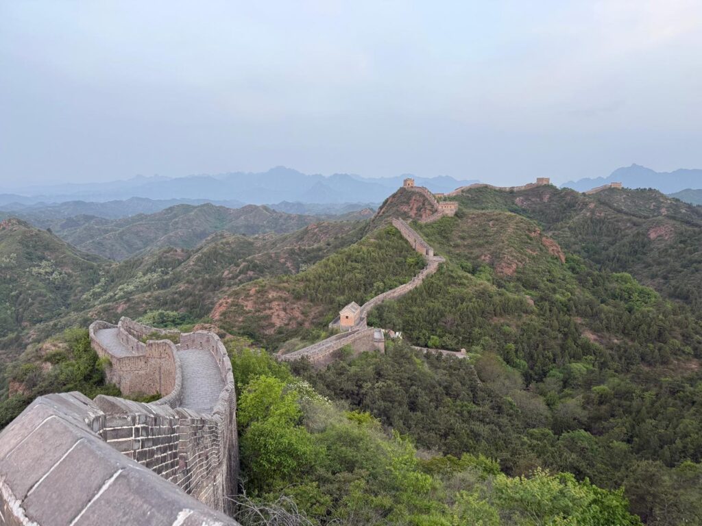 Marathon op de Chinese Muur